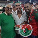 Presidente Jayder Soares, Diretor de Marketing da Liesa Gabriel David e Mestre Fafá