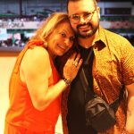 Sonia Soares e Carnavalesco Gabriel Haddad