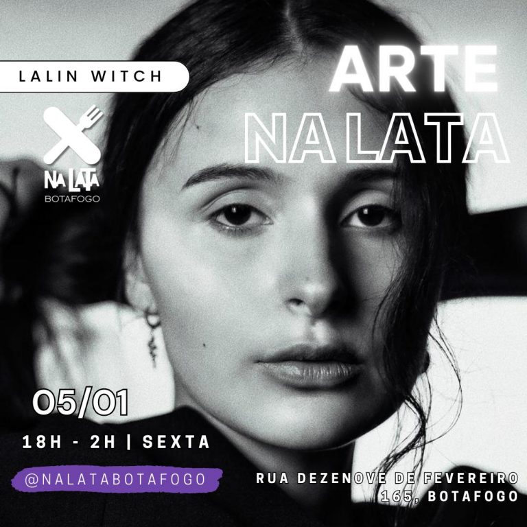 Exposição ‘Arte Na Lata’ destaca obra provocativa de Lalin Witch no Na Lata Botafogo