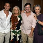 Gustavo Wabner, Marieta Severo, Thelmo Fernandes e Analu Prestes