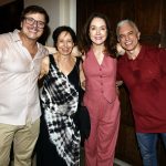 Thelmo Fernandes, Stela Freitas, Camila Morgado e Sérgio Módena