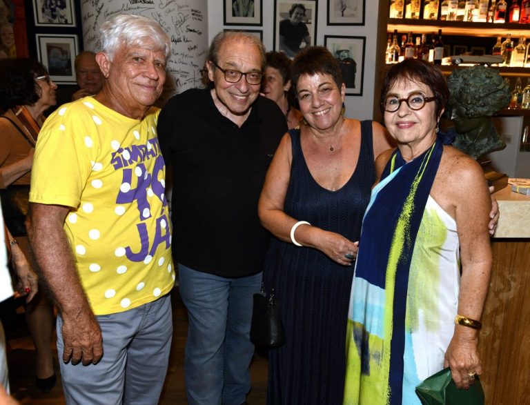 José Antônio, Ruy Castro, Heloisa Seixas e Aspásia Camargo