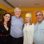 Germana e Maurício Bähr, Marie-Annick Mercier e Gilberto Ururahy