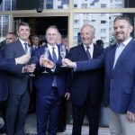 Riccardo Guarriglia, Alessandro Cortese, Edmondo Cirielli, Massimiliano Iacchini e Gianfranco Pisaneschi