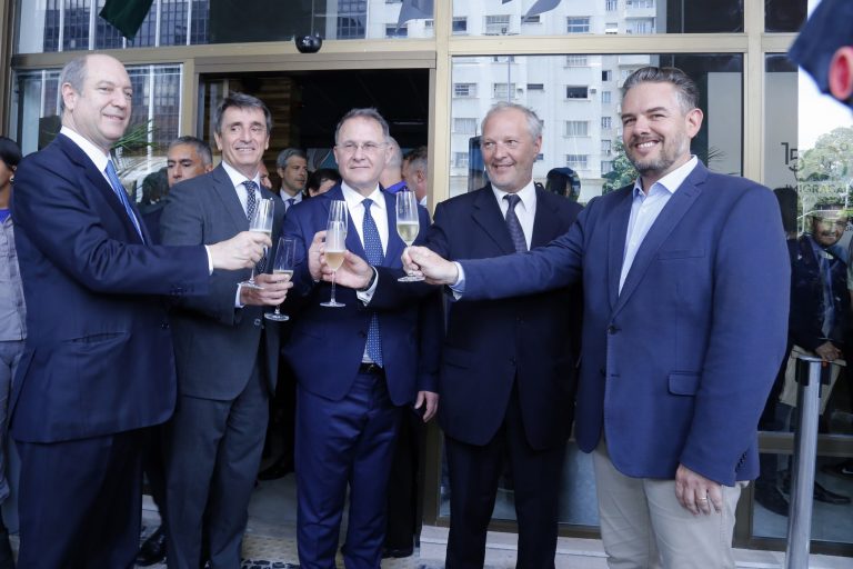 Riccardo Guarriglia, Alessandro Cortese, Edmondo Cirielli, Massimiliano Iacchini e Gianfranco Pisaneschi