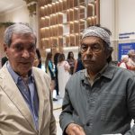 Sérgio da Costa e Silva e Ailton Krenak_Foto Fabio Souza (68)