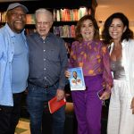 Martinho da Vila, com Arnaldo´Ruth e  Niskier, e Cléo Ferreira