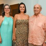 Lise, Olivia e Jorge Porcaro