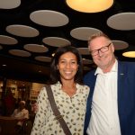 Miriam Leite e Jan Lomholdt