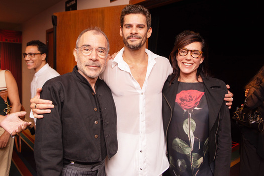 Ricardo Blat, Thiago Soares e Christiane Torloni