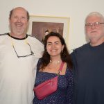 Augusto e sua filha Germana Herkenhoff com  John Nicholson