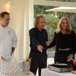 Chef Frédéric Monnier, Ralph e Ana Luiza Camargo