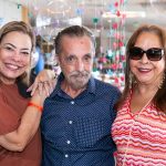 Claudia Cury, Marcelo Borges e  Candida Virginia