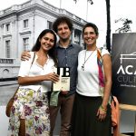 Thaissa Klotz, Miguel Mermelstein e Isabel Tornaghi