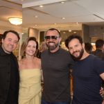 Gustavo, Silvia e Arthur Gonçalves e Marcelo Cassim