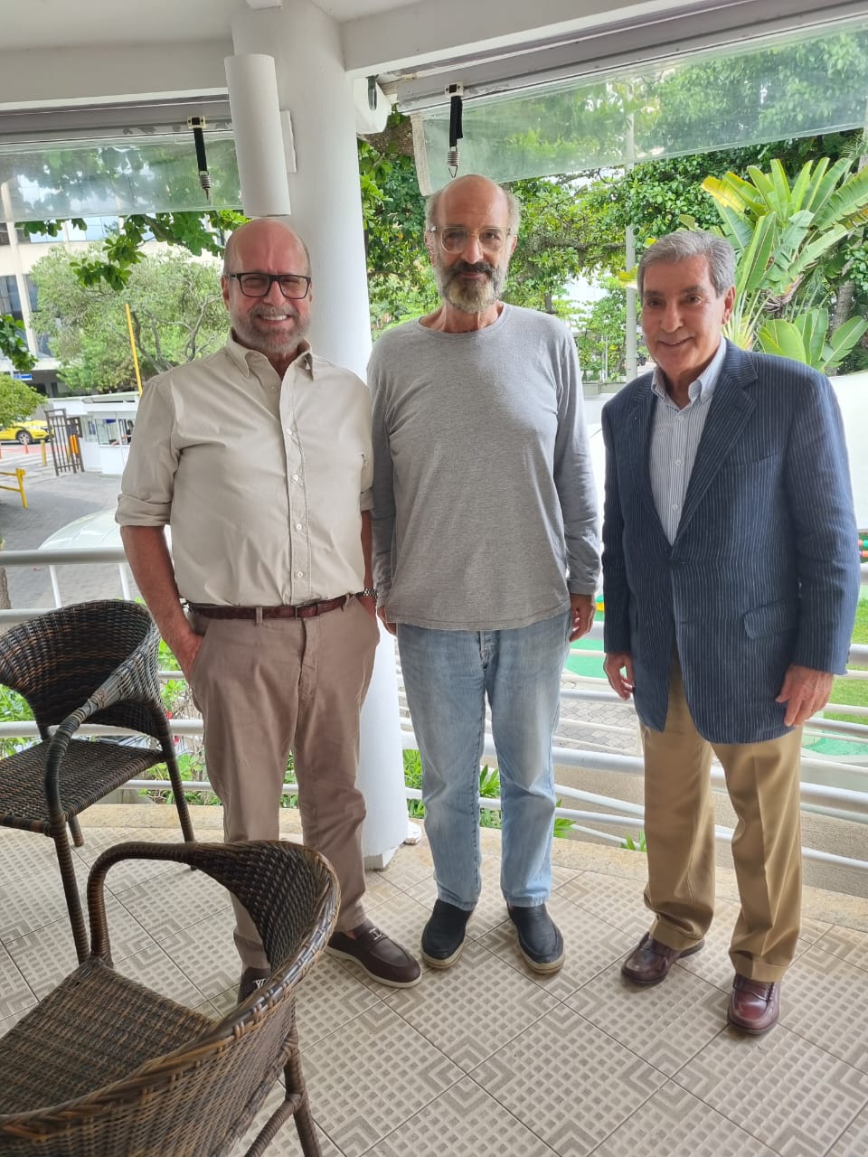 Desembargador Luiz Felipe Francisco, Claudio Chagas Freitas e Sérgio Costa e Silva