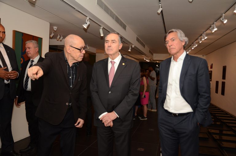 Paulo Herkenhoff, Luís Roberto Barroso e Sidnei Gonzalez