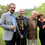 Sergio Chamone, Eileen de Athayde, Luís Fernando de Athayde e Maggui De Broux