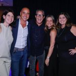 TIM MUSIC NOITES CARIOCAS - Camila Ribeiro, Alberto Griselli, Luiz Calainho, Carol Boccia e Carolinne Spiegel - FOTO DIVULGACAO