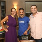 Claudia Dutra, Romulo Almagro e Carlos Lamoglia