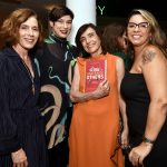 Nazaré Metsavaht, Maria Paula , Frances Reynolds e Karla Gama