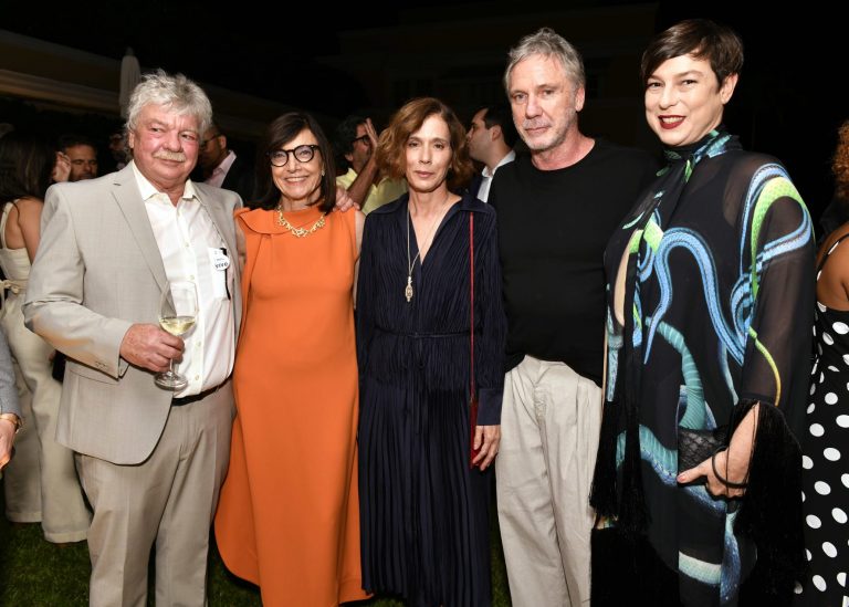 Burkhard Pohl, Frances Reynolds , Nazaré e Oskar Metsavaht e Maria Paula