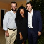 Lucas Padilha, Joyce Trindade e Eduardo Cavalieri