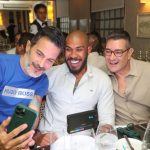 Rômulo Almagro, Charles Terto e Marcelo Hicho