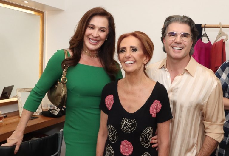 Claudia Raia, Vera Lafer e Jarbas Homem de Mello