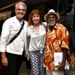 Tarcísio Filho, Alcione Mazzeo e Antônio Pitanga