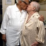 O casal Othon Bastos e Martha Overbec