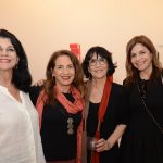 Dorys Daher, Ligia Teixeira, Denise Mattar e Laura Figueiredo-Brandt