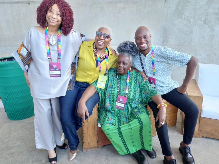 Encontro_MaricáFilmes_Rio2C_HelenaTheodoro_SuziClementino_ConceiçãoEvaristo_ADJunior_CreditoFernandaPortella_6Junho24