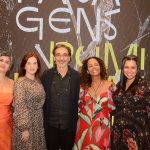 Marcela Monteiro, Sueli Voltarelli, Luiz Zerbini, Caroena Neves e Bianca Mello