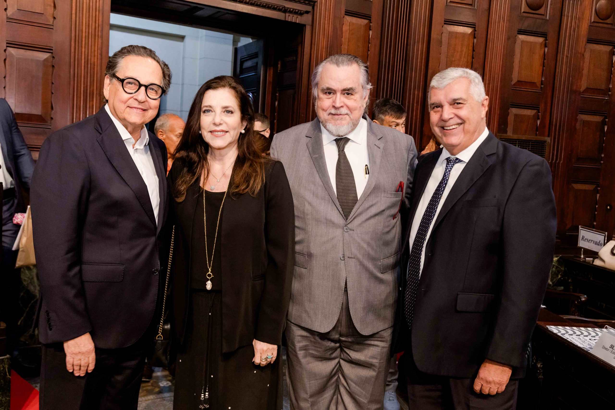 Nestor Rocha, Andfreia Repsold, Claudio Magnavita e Alfredo Lopes