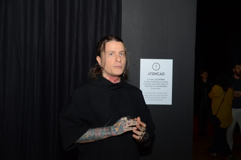 O curador Antonio Curti