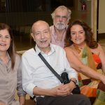 Patricia Costa, Fernando Cocchiarale, Pedro Tebyriçá e Roma Drumond