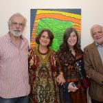 Pedro Tebyriça, Cristina Alvarenga, Carol Rosman e Antonio Alvarenga