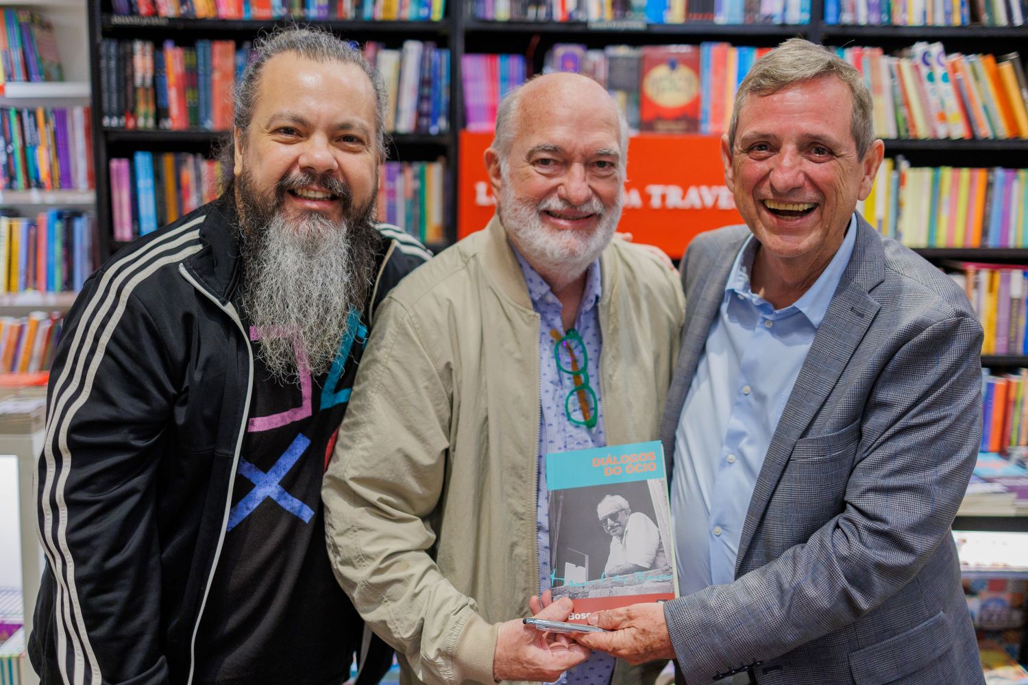 Alê, Carlos Bertão e Bosco Martins