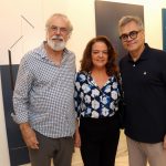 Pedro Tebiriça e Roma Drummond e Luiz Chrysostomo