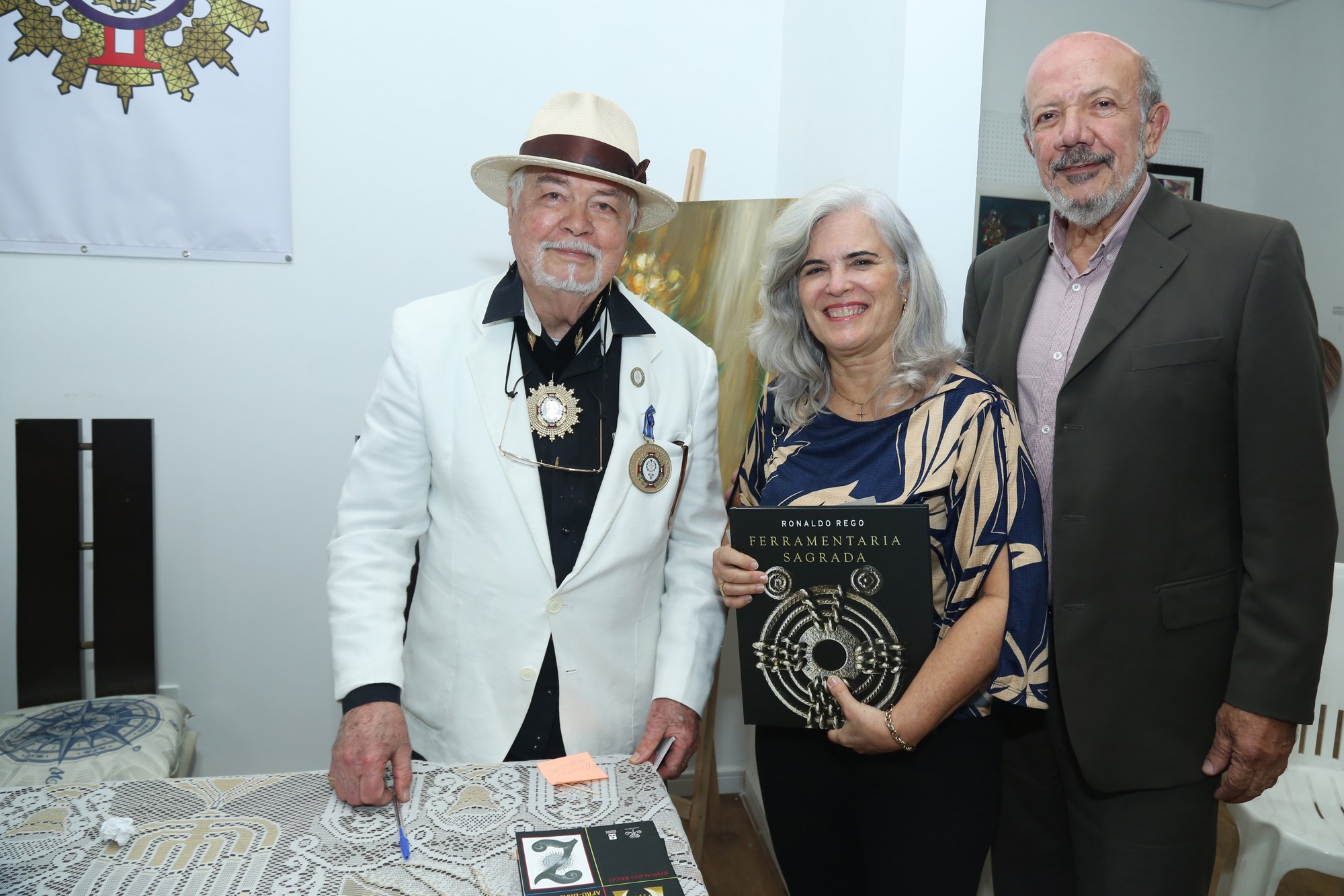 Ronaldo Rego, Marcia Holanda e Joesio Teixeira