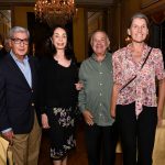 Sergio e Inês Costa e Silva com Chucri Abboud e Andréa Abboud