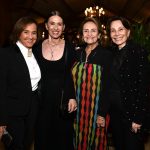 Bebel Niemeyer, Flora Gil, Lucinha Araújo e Elza Pereira