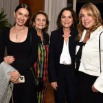 Flora Gil, Lucinha Araújo, Evangelina Seiler e Lilibeth Monteiro de Carvalho
