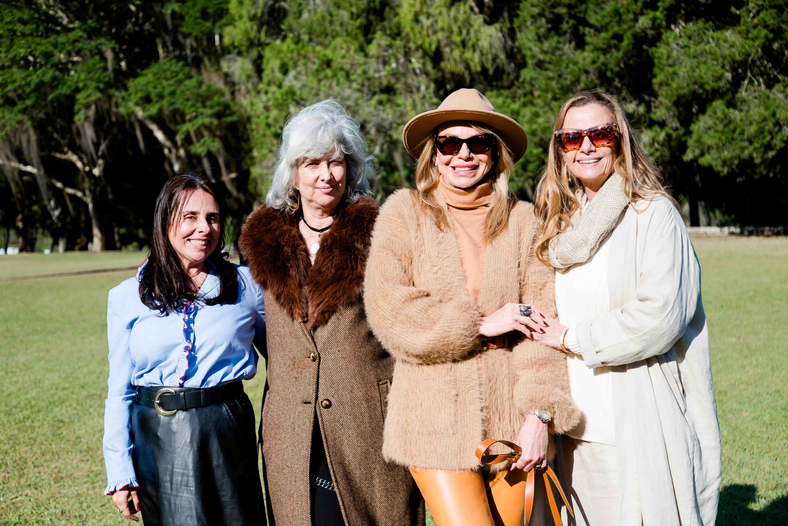 Helen Pomposeli, Kika Gama Lobo, Nina Kauffmann e Priscila Bentes