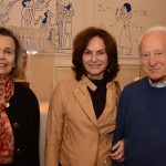 Maria Eduarda Marques, Claudia Jaguaribe e Paulo Bruno