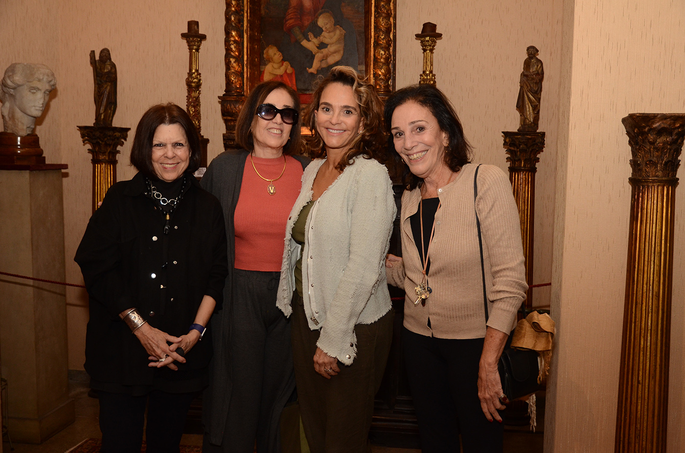 Vanda Klabin, Vera Bocayuva, Cristina Midosi e Alicinha Silveira