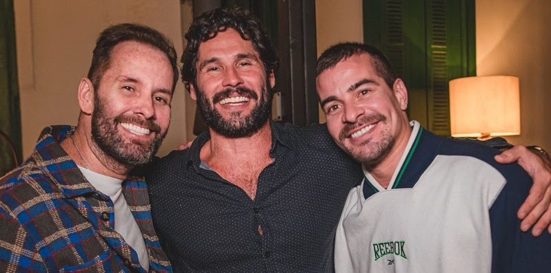 Leo Marçal, Dudu Azevedo e Thiago Matins