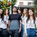 Alice sayao, Helena Klabin, Rafael Zimermen, Maria Antonia e Grabriela Klabin e Beatriz Binenbojm