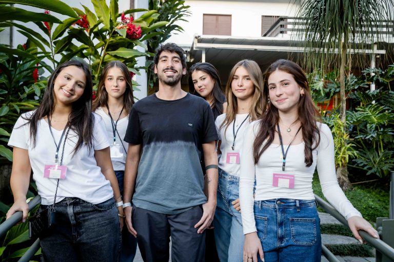 Alice sayao, Helena Klabin, Rafael Zimermen, Maria Antonia e Grabriela Klabin e Beatriz Binenbojm